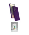 ieg™ Galaxy S25 Ultra Kılıf İz Işık Koleksiyonu - Şeffaf Polymer Nano Ekran Koruyucu