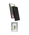 ieg™ Galaxy S25 Ultra Kılıf İz Işık Koleksiyonu - Şeffaf Polymer Nano Ekran Koruyucu