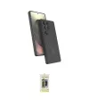 ieg™ Galaxy S25 Ultra Kılıf İz Işık Koleksiyonu - Siyah Joko Magic 5D Hayalet Cam