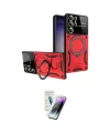 ieg™ Galaxy S25 Ultra Kılıf Kıvılcım Modern Serisi - Şeffaf Pasifik Cam Ekran Koruyucu