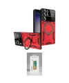 ieg™ Galaxy S25 Ultra Kılıf Kıvılcım Modern Serisi - Şeffaf Polymer Nano Ekran Koruyucu