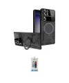 ieg™ Galaxy S25 Ultra Kılıf Kıvılcım Modern Serisi - Siyah Joko Magic 5D Cam