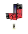 ieg™ Galaxy S25 Ultra Kılıf Kıvılcım Modern Serisi - Siyah Joko Magic 5D Hayalet Cam