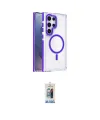 ieg™ Galaxy S25 Ultra Kılıf Kozmos Doku Koleksiyonu - Siyah Joko Magic 5D Cam