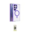 ieg™ Galaxy S25 Ultra Kılıf Kozmos Doku Koleksiyonu - Siyah Joko Magic 5D Hayalet Cam
