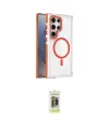 ieg™ Galaxy S25 Ultra Kılıf Kozmos Doku Koleksiyonu - Siyah Joko Magic 5D Hayalet Cam