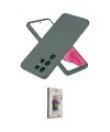 ieg™ Galaxy S25 Ultra Kılıf Kozmos Yansıma Özel Seri - Siyah Bilvis 3D Cam Ekran Koruyucu