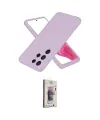 ieg™ Galaxy S25 Ultra Kılıf Kozmos Yansıma Özel Seri - Siyah Bilvis 3D Cam Ekran Koruyucu