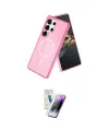ieg™ Galaxy S25 Ultra Kılıf Nova Asil Prime - Şeffaf Pasifik Cam Ekran Koruyucu