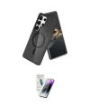 ieg™ Galaxy S25 Ultra Kılıf Nova Asil Prime - Şeffaf Pasifik Cam Ekran Koruyucu