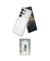 ieg™ Galaxy S25 Ultra Kılıf Nova Asil Prime - Şeffaf Polymer Nano Ekran Koruyucu