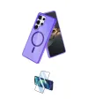 ieg™ Galaxy S25 Ultra Kılıf Nova Asil Prime - Siyah 3D Antistatik Cam Ekran Koruyucu