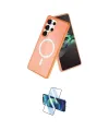 ieg™ Galaxy S25 Ultra Kılıf Nova Asil Prime - Siyah 3D Antistatik Cam Ekran Koruyucu