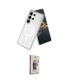 ieg™ Galaxy S25 Ultra Kılıf Nova Asil Prime - Siyah Bilvis 3D Cam Ekran Koruyucu