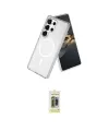 ieg™ Galaxy S25 Ultra Kılıf Nova Asil Prime - Siyah Joko Magic 5D Hayalet Cam