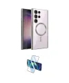 ieg™ Galaxy S25 Ultra Kılıf Nova Işık Özel Seri - Siyah 3D Antistatik Seramik Nano Ekran Koruyucu