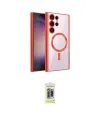ieg™ Galaxy S25 Ultra Kılıf Nova Işık Özel Seri - Siyah Joko Magic 5D Hayalet Cam