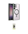 ieg™ Galaxy S25 Ultra Kılıf Nova Işık Özel Seri - Siyah Joko Magic 5D Hayalet Cam
