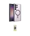 ieg™ Galaxy S25 Ultra Kılıf Nova Işık Özel Seri - Siyah Joko Magic 5D Hayalet Cam