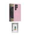 ieg™ Galaxy S25 Ultra Kılıf Siluet Doku Özel Seri - Şeffaf Polymer Nano Ekran Koruyucu