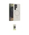 ieg™ Galaxy S25 Ultra Kılıf Siluet Doku Özel Seri - Siyah Joko Magic 5D Hayalet Cam