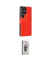 ieg™ Galaxy S25 Ultra Kılıf Siluet Işık Serisi - Siyah Bilvis 3D Cam Ekran Koruyucu