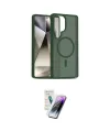 ieg™ Galaxy S25 Ultra Kılıf Siluet Minimal Prime - Şeffaf Pasifik Cam Ekran Koruyucu