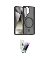 ieg™ Galaxy S25 Ultra Kılıf Siluet Minimal Prime - Şeffaf Pasifik Cam Ekran Koruyucu