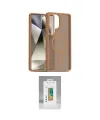 ieg™ Galaxy S25 Ultra Kılıf Siluet Minimal Prime - Şeffaf Polymer Nano Ekran Koruyucu