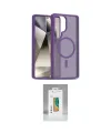 ieg™ Galaxy S25 Ultra Kılıf Siluet Minimal Prime - Şeffaf Polymer Nano Ekran Koruyucu