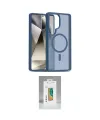 ieg™ Galaxy S25 Ultra Kılıf Siluet Minimal Prime - Şeffaf Polymer Nano Ekran Koruyucu