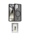 ieg™ Galaxy S25 Ultra Kılıf Siluet Minimal Prime - Şeffaf Polymer Nano Ekran Koruyucu