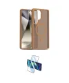 ieg™ Galaxy S25 Ultra Kılıf Siluet Minimal Prime - Siyah 3D Antistatik Cam Ekran Koruyucu