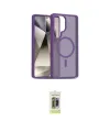 ieg™ Galaxy S25 Ultra Kılıf Siluet Minimal Prime - Siyah Joko Magic 5D Hayalet Cam
