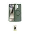 ieg™ Galaxy S25 Ultra Kılıf Siluet Minimal Prime - Siyah Joko Magic 5D Hayalet Cam
