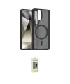 ieg™ Galaxy S25 Ultra Kılıf Siluet Minimal Prime - Siyah Joko Magic 5D Hayalet Cam