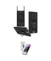ieg™ Galaxy S25 Ultra Kılıf Vadi Form Prime - Şeffaf Pasifik Cam Ekran Koruyucu