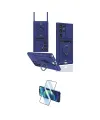 ieg™ Galaxy S25 Ultra Kılıf Vadi Form Prime - Siyah 3D Antistatik Cam Ekran Koruyucu