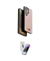 ieg™ Galaxy S25 Ultra Kılıf Vadi Klasik Serisi - Şeffaf Pasifik Cam Ekran Koruyucu