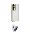 ieg™ Galaxy S25 Ultra Kılıf Vadi Minimal - Şeffaf Pasifik Cam Ekran Koruyucu