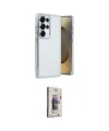 ieg™ Galaxy S25 Ultra Kılıf Vadi Minimal - Siyah Bilvis 3D Cam Ekran Koruyucu