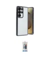 ieg™ Galaxy S25 Ultra Kılıf Vadi Minimal - Siyah Joko Magic 5D Cam