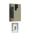 ieg™ Galaxy S25 Ultra Kılıf Yankı Form Serisi - Şeffaf Polymer Nano Ekran Koruyucu
