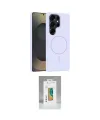 ieg™ Galaxy S25 Ultra Kılıf Yankı Form Serisi - Şeffaf Polymer Nano Ekran Koruyucu