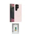 ieg™ Galaxy S25 Ultra Kılıf Yankı Form Serisi - Şeffaf Polymer Nano Ekran Koruyucu