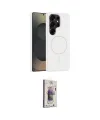 ieg™ Galaxy S25 Ultra Kılıf Yankı Form Serisi - Siyah Bilvis 3D Cam Ekran Koruyucu
