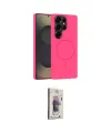 ieg™ Galaxy S25 Ultra Kılıf Yankı Form Serisi - Siyah Bilvis 3D Cam Ekran Koruyucu