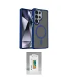 ieg™ Galaxy S25 Ultra Kılıf Yörünge Klasik - Şeffaf Polymer Nano Ekran Koruyucu