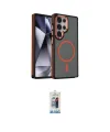 ieg™ Galaxy S25 Ultra Kılıf Yörünge Klasik - Siyah Joko Magic 5D Cam