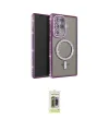 ieg™ Galaxy S25 Ultra Kılıf Zirve Doku Prime - Siyah Joko Magic 5D Hayalet Cam